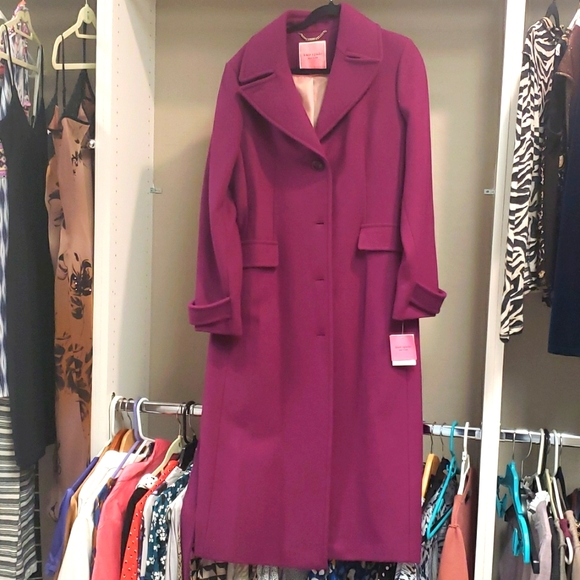 Brand new Kate Spade long wool coat